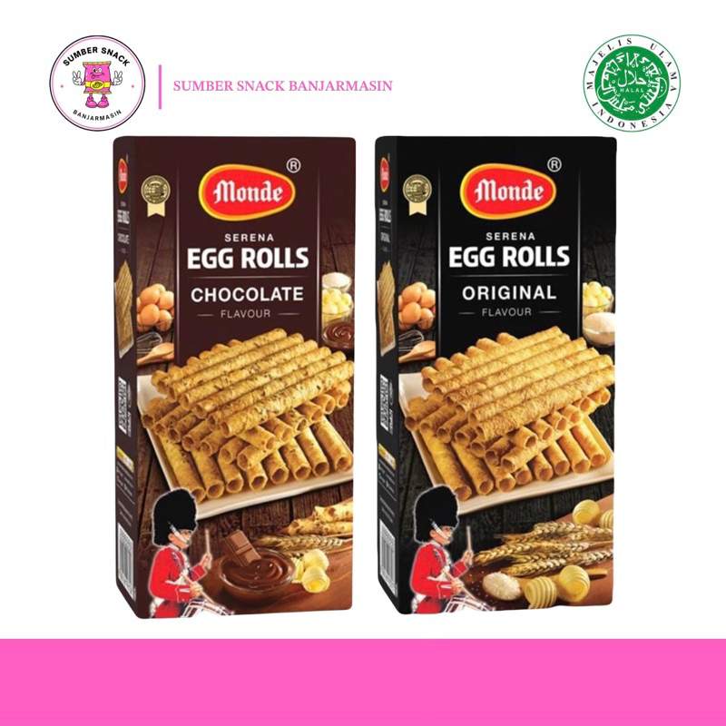 

Monde Serena Egg Rolls (2 Varian Rasa) (168g)