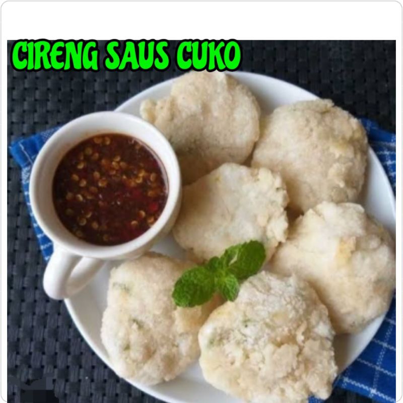 

CIRENG SAUS CUKO 350 GR . HALAL ( cireng 300 gr + saus cuko + cabai bubuk )