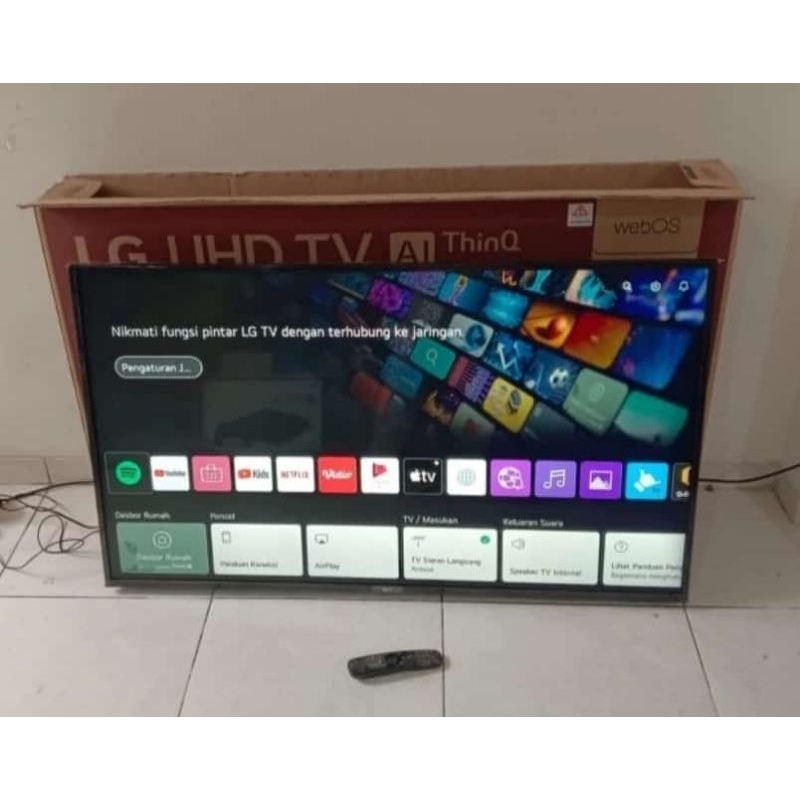 tv lg 55 inch smart android (second)