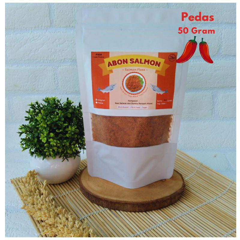 

Piscoklegit_ Abon Ikan Salmon Premium 50 Gram [] Cocok Untuk Mpasi, Lauk Anak/Dewasa Tanpa Pengawet