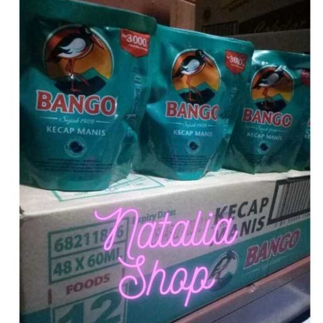 

Kecap Bango 3000 - 59 ml (1 paket isi 10) /natalianataliah