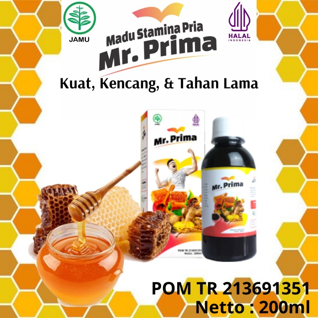 MADU MR.PRIMA JAGONYA BIKIN JONI TEGANG DIJAMIN ORIGINAL