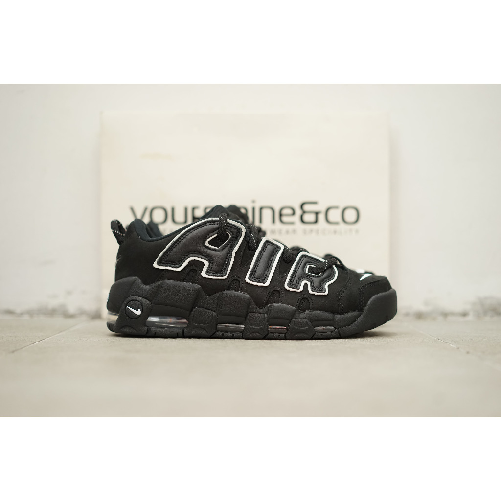 Nike Air More Uptempo Low SP x Ambush Black White