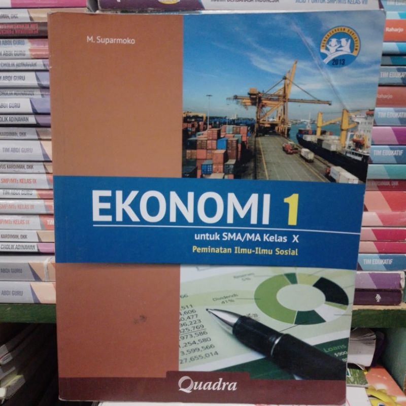 Buku Ekonomi kelas 1/10/X sma edisi revisi