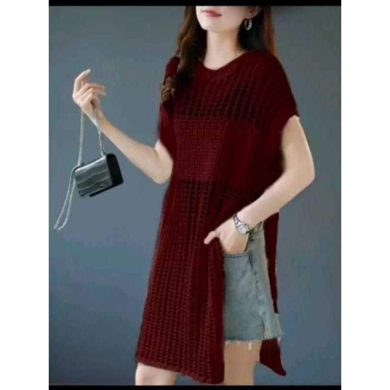 Murah Tunik Jaring Premium Import Style Korea