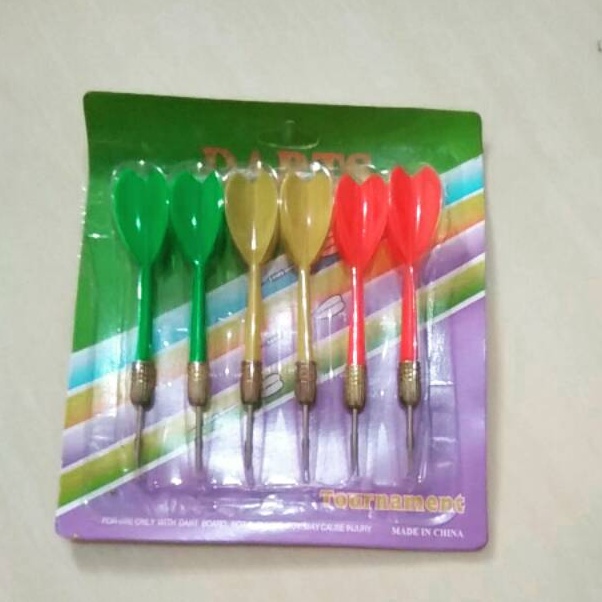 Langsung Ambil  PANAH DART ISI 6  ARROW DART