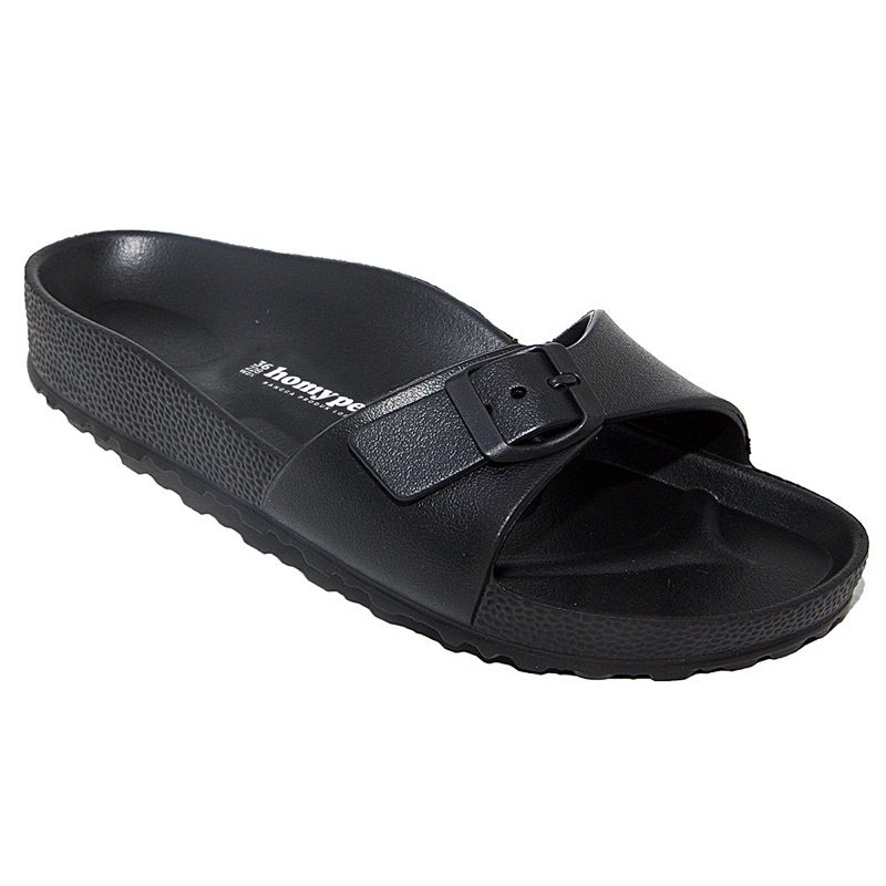 Sandal Slop Homyped Wanita Sandal Slip On Cewek Terbaru Sandal Plip Plop Sandal Karet Anti Slip