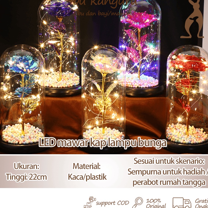 

Penawaran Spesial Hanya Untuk Anda Ibu kanguruBisa COD Lampu LED Bunga Kemasan Kotak Hadiah Yang Indah Mawar Dekorasi Bunga Mawar Kaca di Kubah Kaca Hadiah untuk Wanita Hadiah untuk Nenek Kasih Sayang