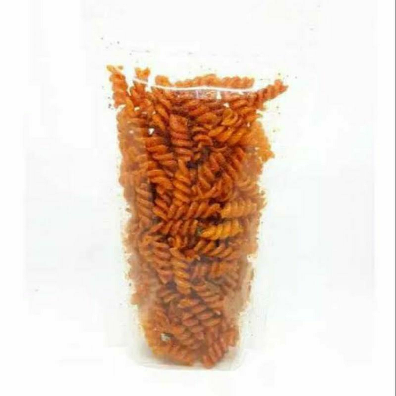 

Makaroni spiral/Uril Tidak keras ukuran 70gram