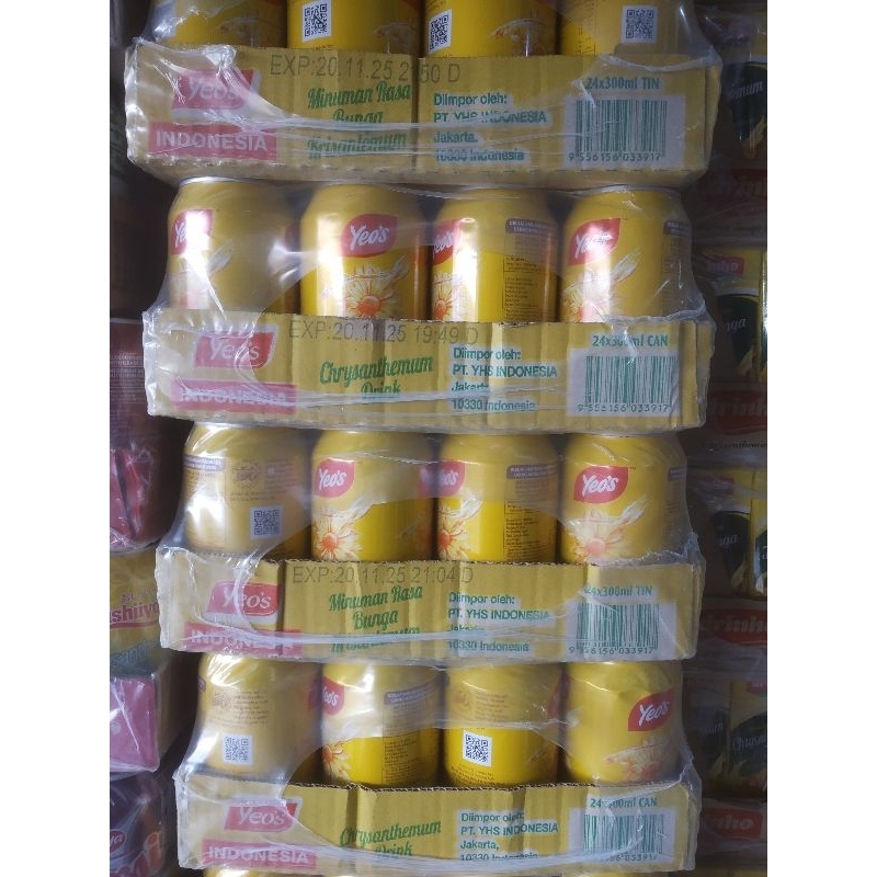 

Yeos Chrysanthemum / Bunga Krisan Kaleng isi 24 Kaleng