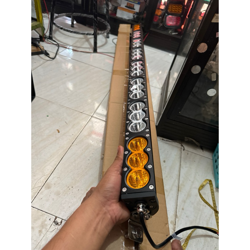 lampu led bar ceper 120cm lampu mobil ofroad