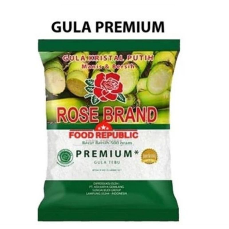 

Gula pasir rosebrand 1 kg