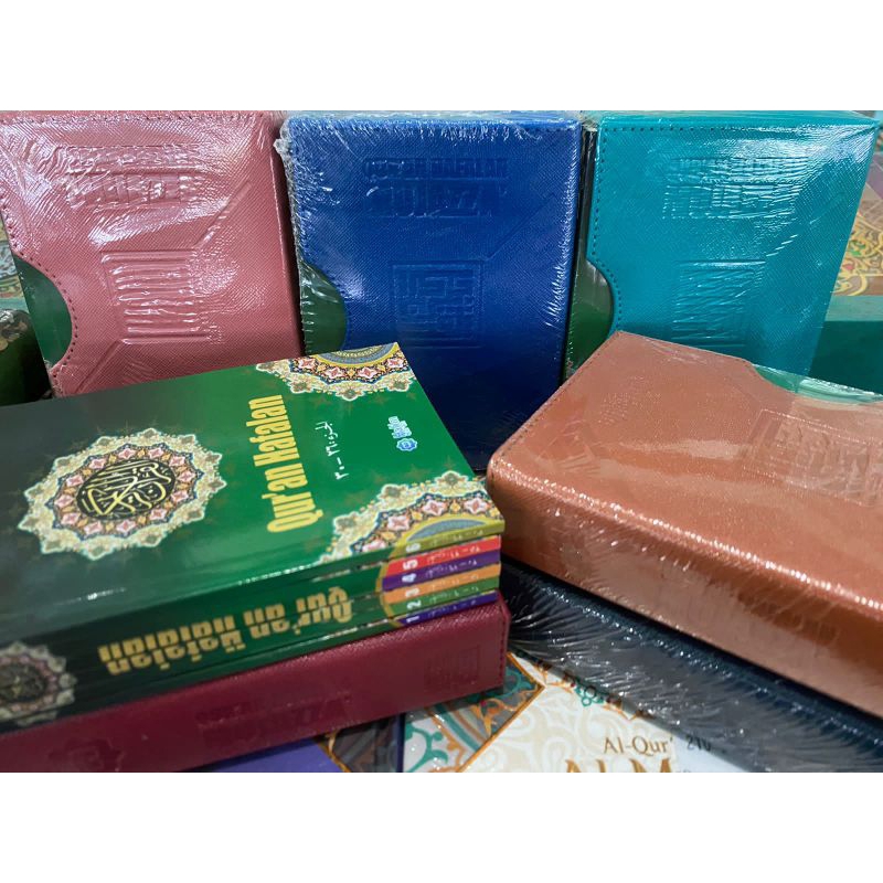 ALQURAN HAFALAN MUJAZZA PER 5 JUZ BOX