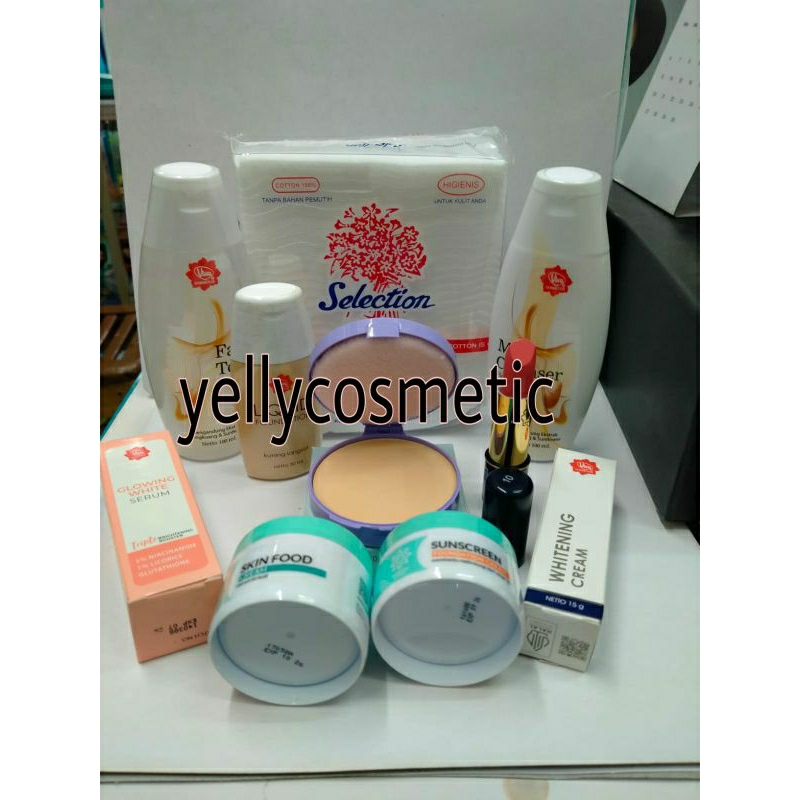 Cod Viva Paket Skincare Glowing Murah