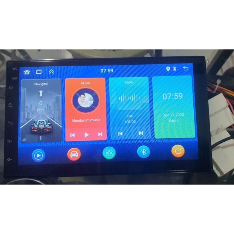 Android Acoustic AC-6907 layar 9 inch ram 4/64