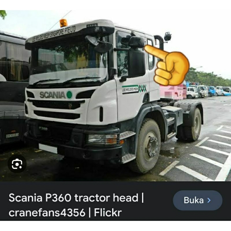 spion truk scania 2015 mulus original