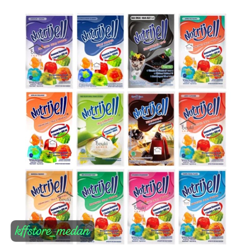 

Nutrijell All Variant Rasa 10g (per sachet)