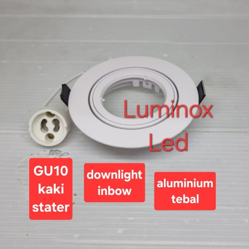 downlight halogen led GU10 dan Mr16 gu5.3 / kap spot light plafon bulat mr16 gu5.3 dan gu10 inbow