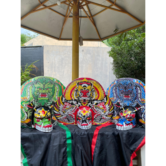 TERMURAH barongan caplok barongan anak SD premium / barongan / caplokan / ganongan / bujang ganong B