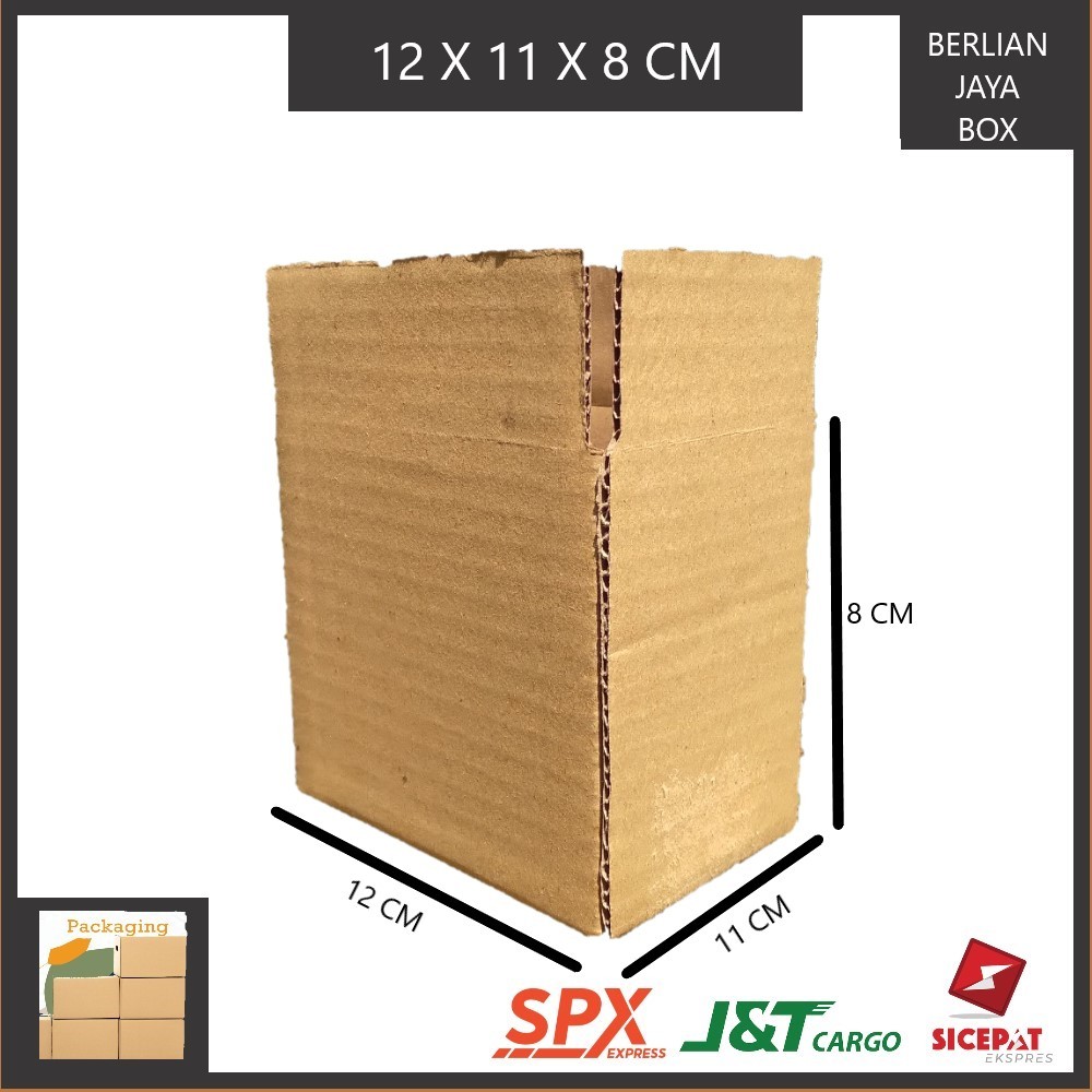 

KARDUS PACKING SINGGLE WALL UKURAN P12xL11xT8 CM