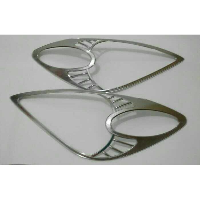 Garnish lampu depan mobil avanza xenia old 2004 - 2006 chrome