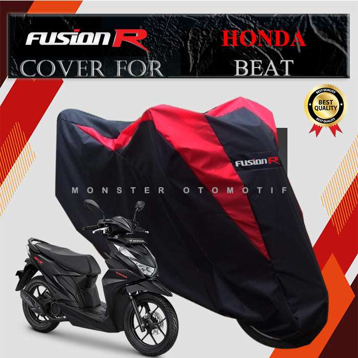 Cover / Jas Hujan / Sarung / Pelindung Motor FUSION R untuk HONDA BEAT