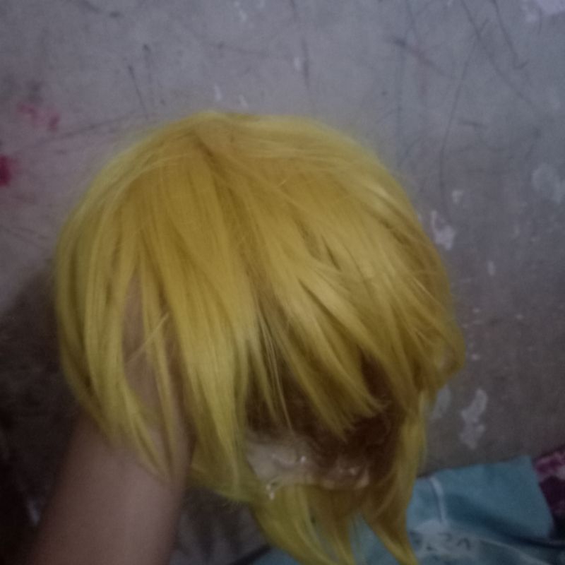 Wig Base Cosplay Karakter Rambut Pendek.