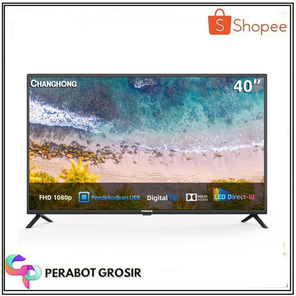 Android Tv Changhong/Smart Tv Led Tv Changhong L40h7 - Layar 40 Inch