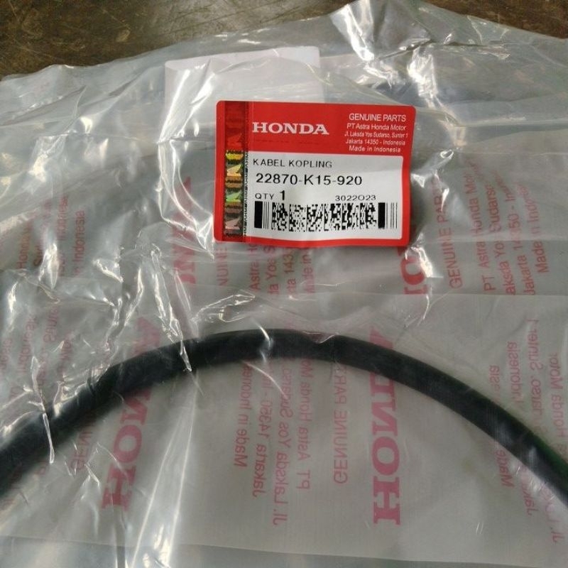 22870-K15-920 kabel kawat olor kopling CB 150 New 100% ahm