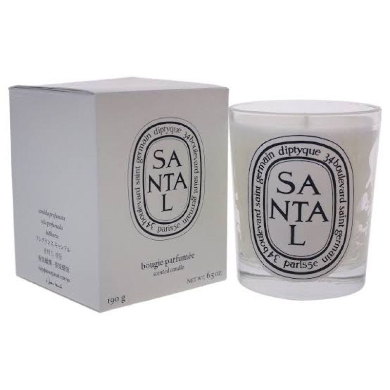 DIPTYQUE CANDLE SANTAL 190 GRAM