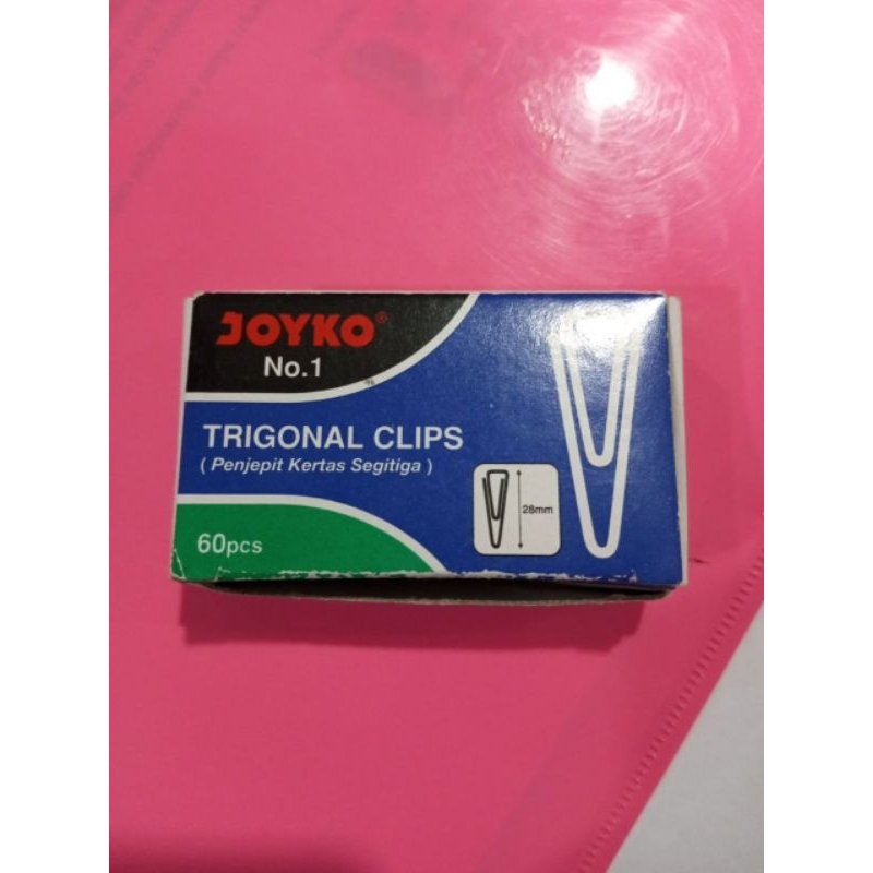 

Clips Trigonal No.1 1pak/1boxkecil