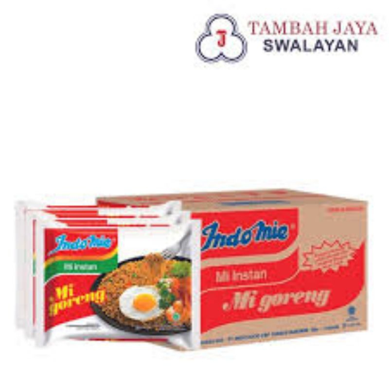 

Indomie Mi Goreng 1 Dus isi 40pcs [85gr/3.4kg]