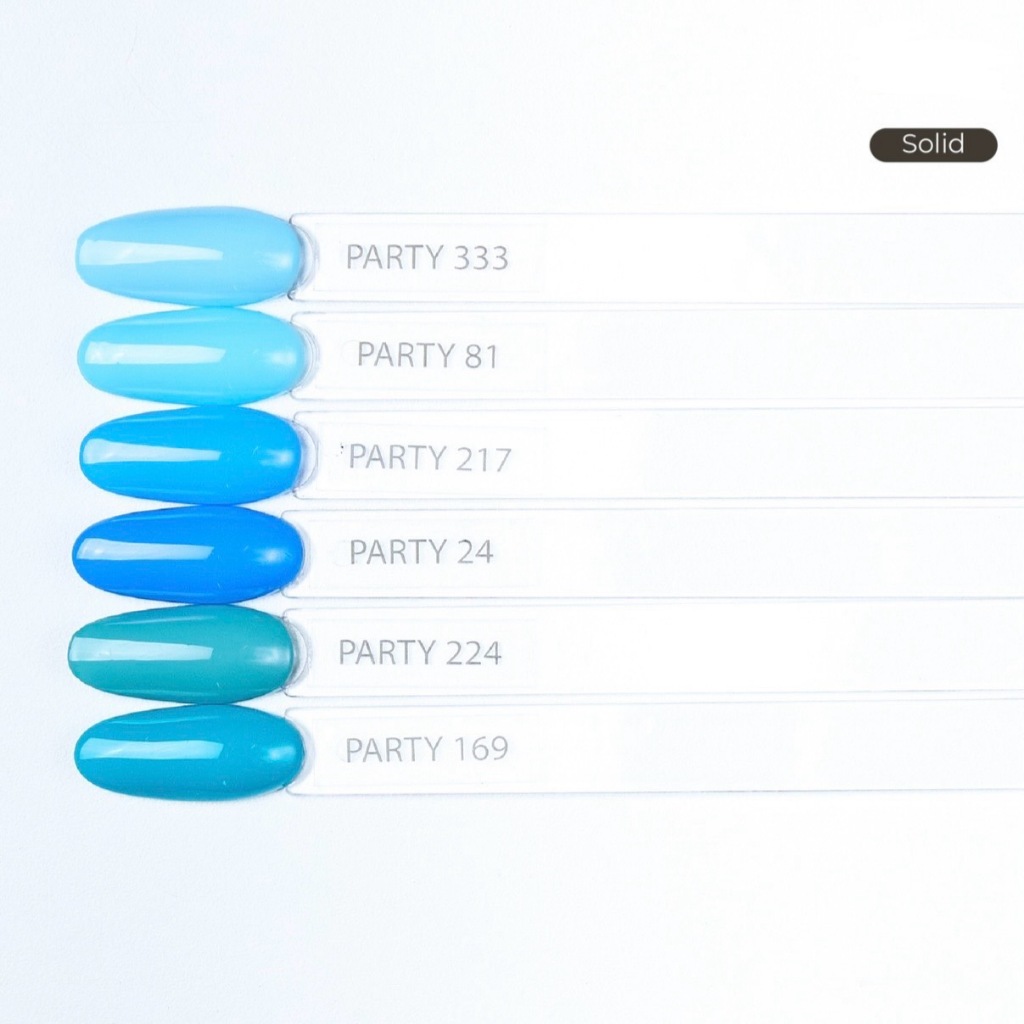 KUTEK HALAL PARTY GEL POLISH WARNA BIRU