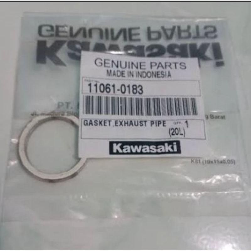 paking knalpot Kawasaki Blitz athlete zx130 edge original Kawasaki