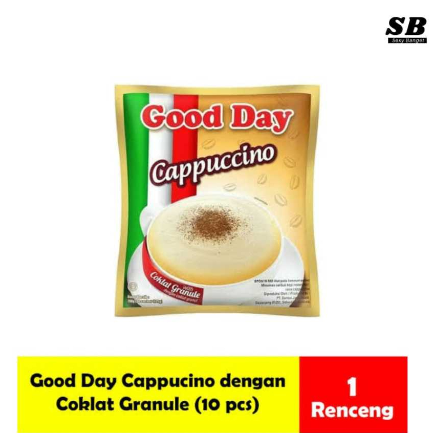 

Good Day Cappuccino 10 Sachet 25 gr_seksibanget