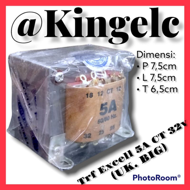 TRAFO EXCELL 5A CT32 UKURAN BIG
