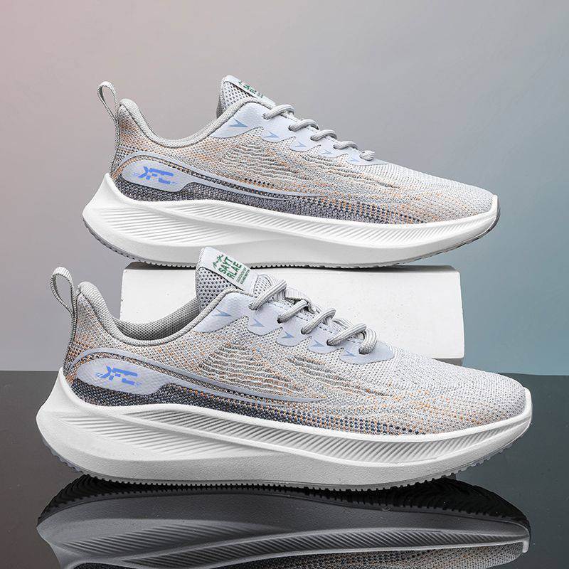 Sepatu Pria Sneakers Casual Running Sepatu Cowo Bahan Kain Shoe Jogging Lari Kekinian