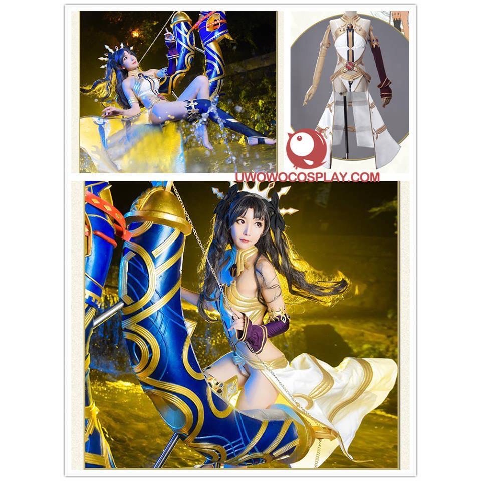 SCARLETDEPT || PRELOVE Ishtar Goddess Fate Grand Order FGO Costume Wig Acc Cosplay