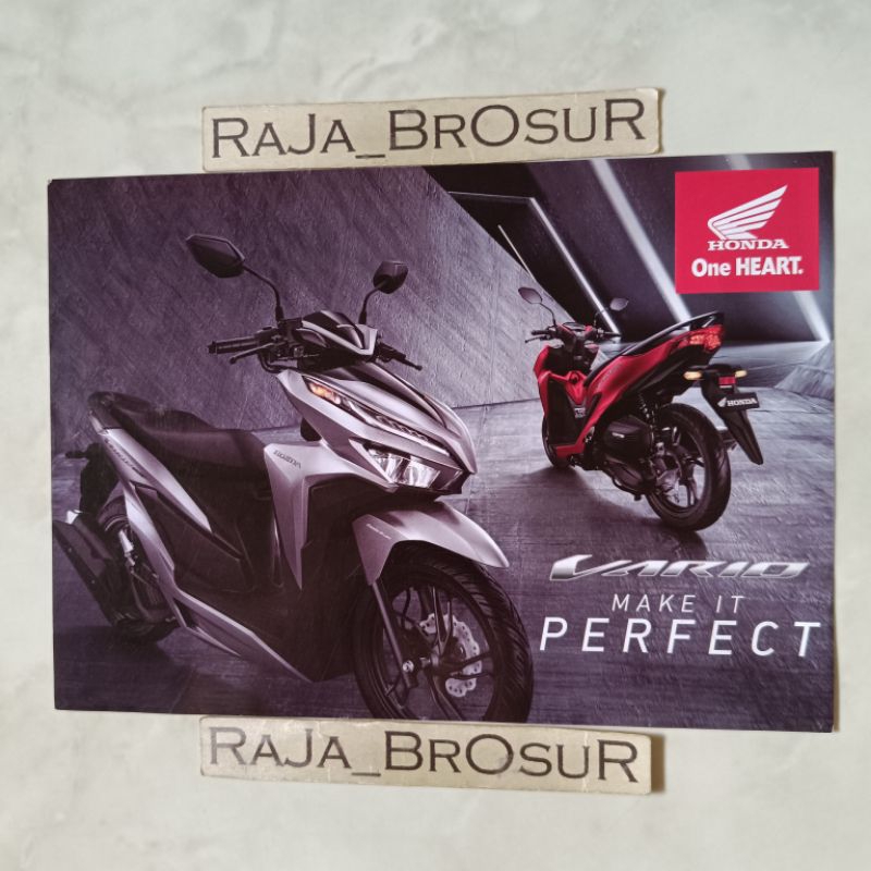 Poster brosur katalog flyer Honda Vario150 Vario 150 2018