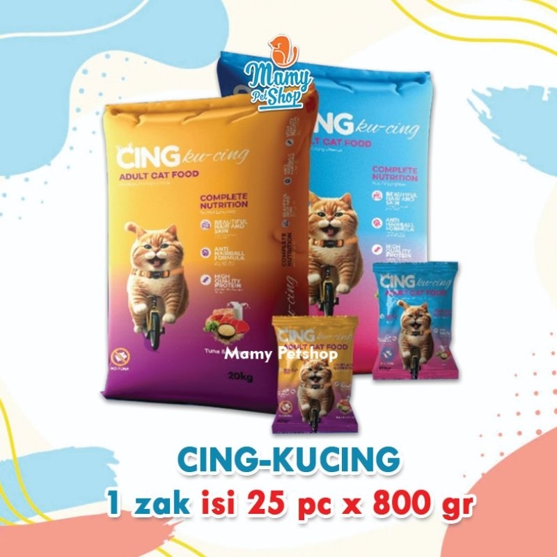CINGKUCING 20 KG CINGKUCING PAKAN KUCING