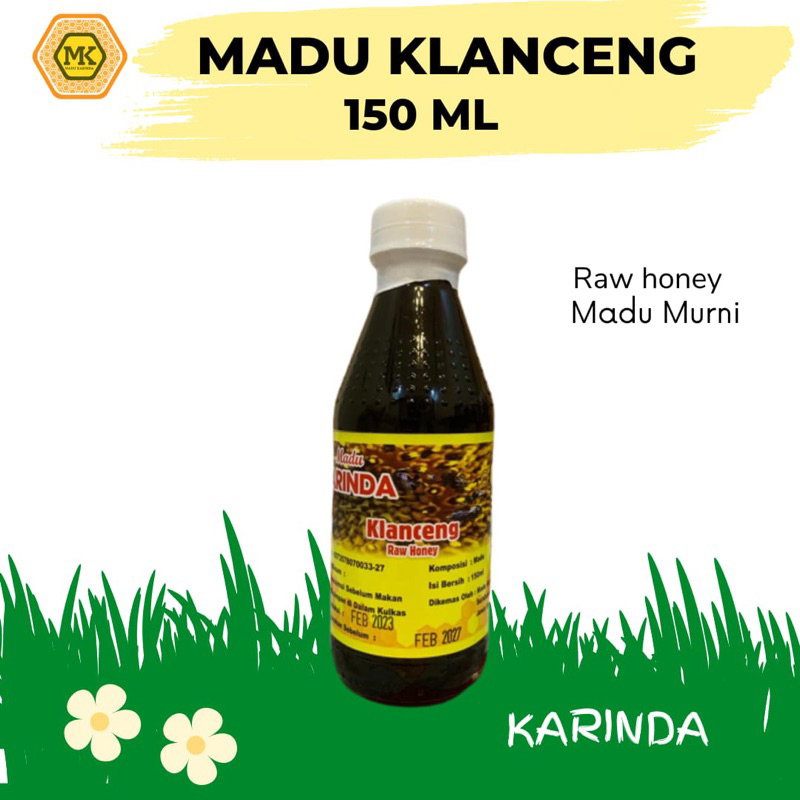 

karinda Madu Klanceng 150ml Raw honey