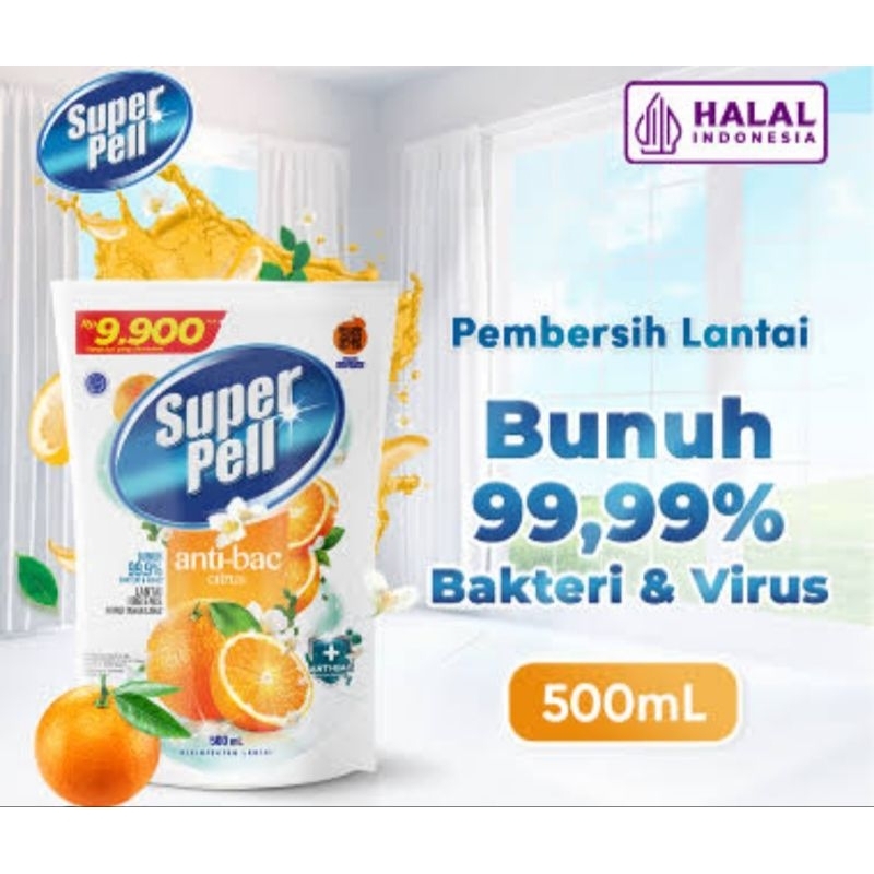 

CAIRAN PEMBERSIH LANTAI/ SUPER PELL 750ML