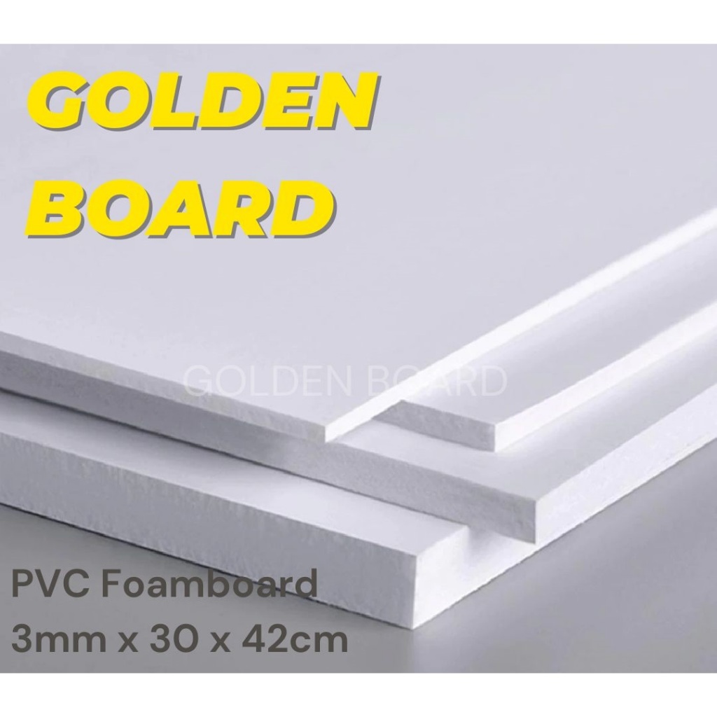 

PVC Foamboard 3mm x 30 x 42cm
