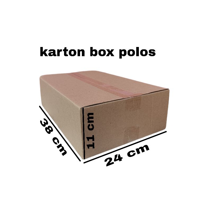 

kardus polos 38x24x11 kardus kecil kardus besar