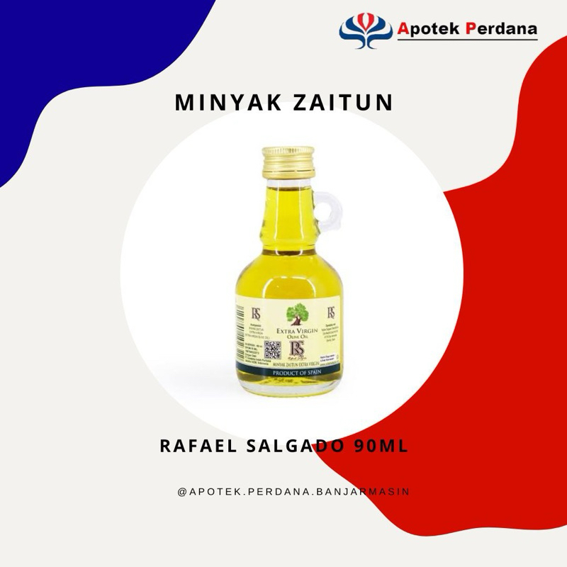 

Minyak Zaitun Rafael Salgado tersedia 90Ml & 40Ml