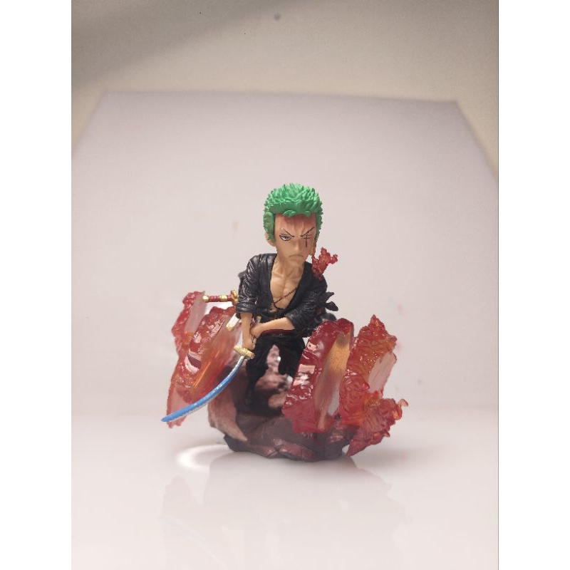 one piece) (box) action figure anime statue zoro