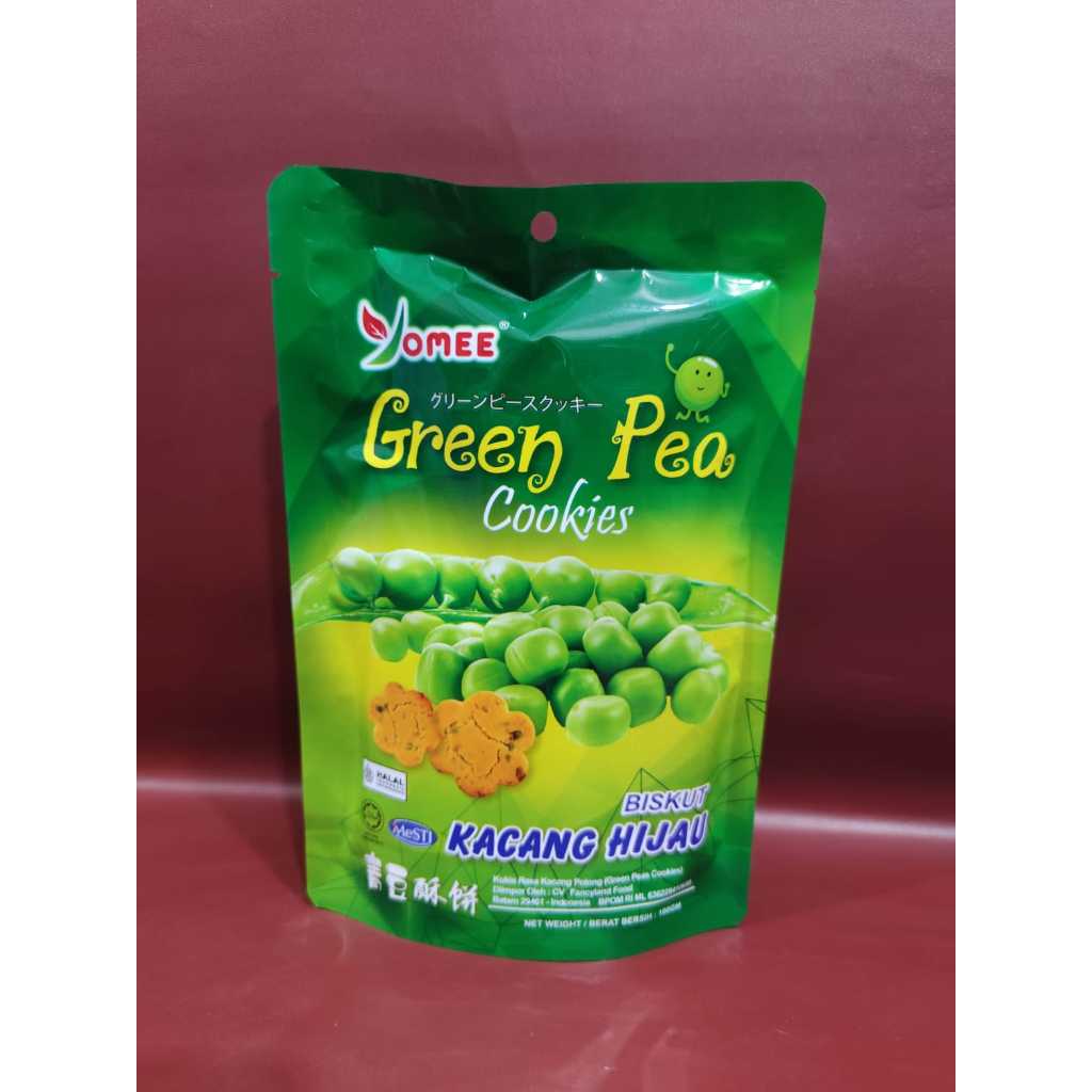 

Yomee Green Pea Kukies 100gr - Makanan Ringan