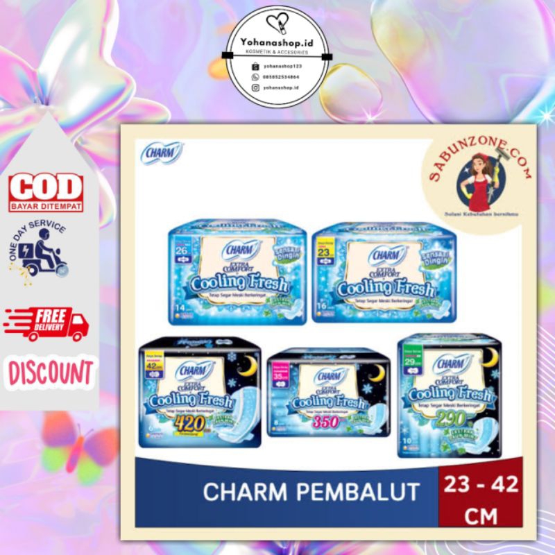 CHARM Cooling Fresh Pembalut Wanita