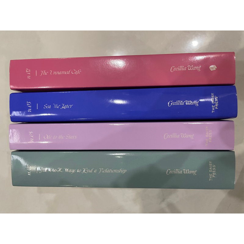 Novel by Cecillia Wang Makna series | Sea me later | the unnamed cafe | ode to the stars