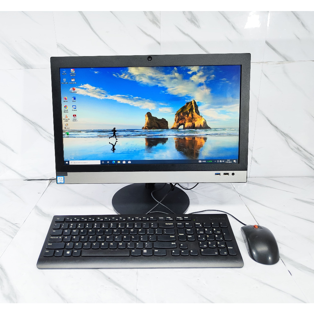 Promo PC AIO Lenovo Ideacentre V330-20ICB Intel Core I3 Gen 8 Simpel Bergaransi Panjang